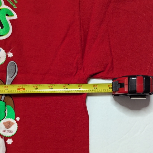 The New Day Booty Os Christmas t shirt. Men's large. WWE, Xavier, Kofi, Big E - Picture 5 of 7